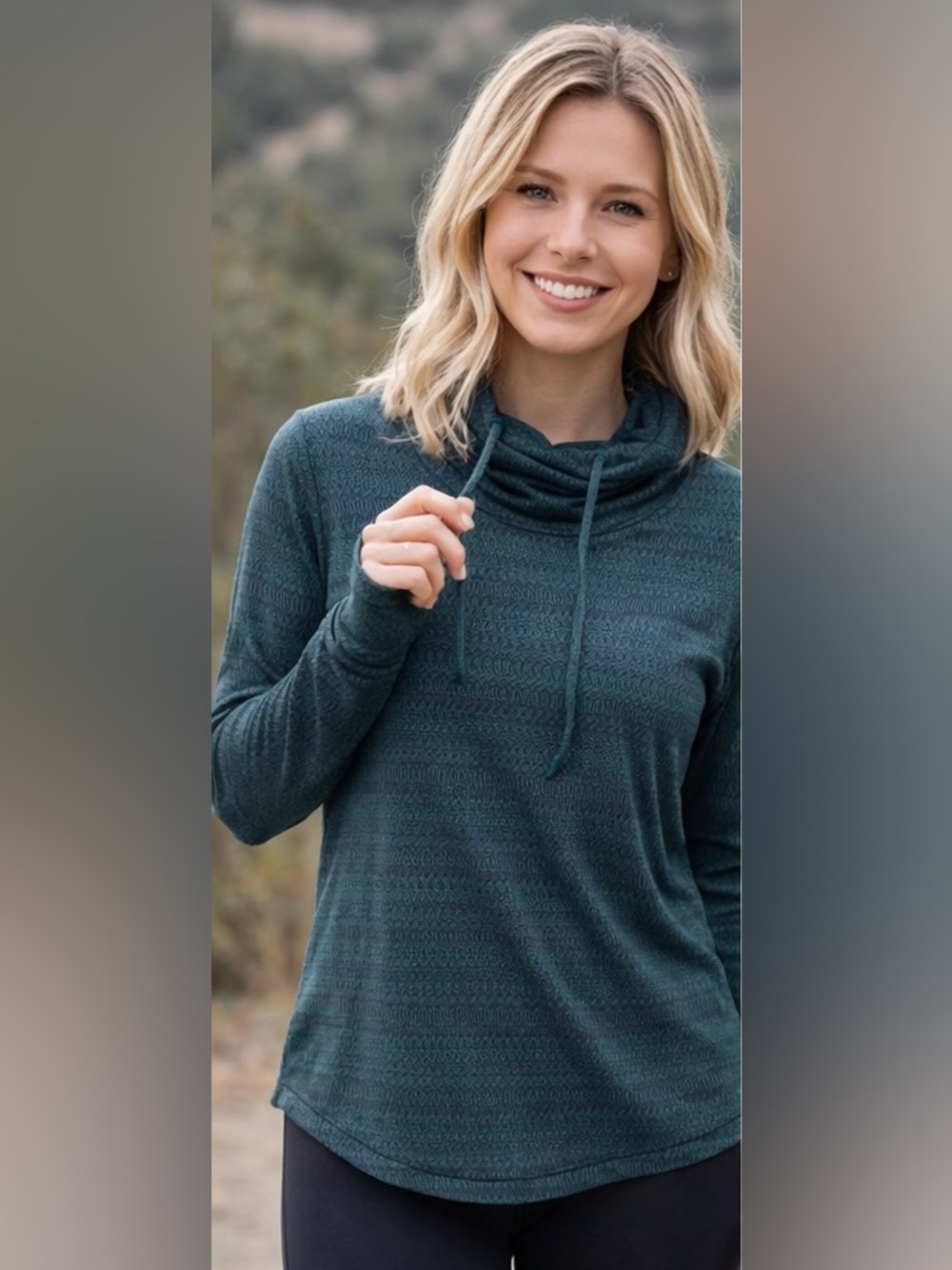 Kavu Skylar Cowl Neck Sweater